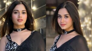 In Pics: Jannat Zubair Rahmani’s see-through, transparent saree swag is too wow