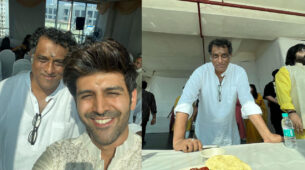 In Pics: Kartik Aaryan Shared A Selfie Picture With Anurag Basu; Says, ‘Saraswati Pujo’