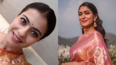 In Pics: Mrunal Thakur and Kajol’s stunning saree game is too strong