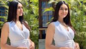 In Pics: Mrunal Thakur Looks Undeniably Gorgeous In White Sleeveless Outfit