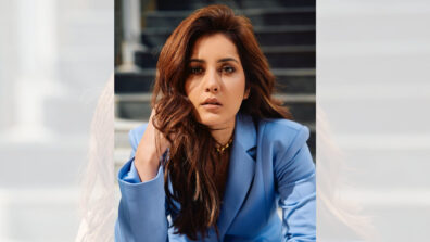 In Pics: Raashii Khanna Nails Dressing Power In Sky Blue Blazer Outfit