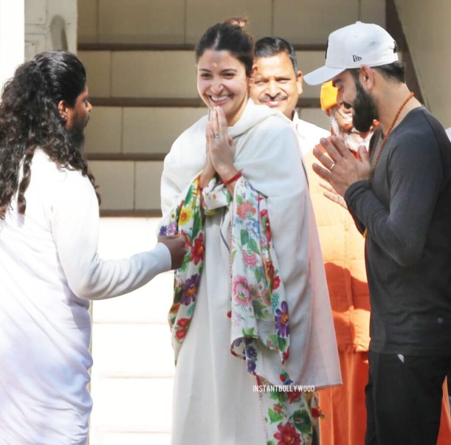 In Pics: Virat Kohli and Anushka Sharma's spiritual journey in Rishikesh 765245