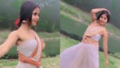 Viral Video: Internet Says “Aag Laga Di” After Watching Girl Flip Over And Dance In Saree