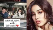 Janhvi Kapoor arrives at cousin Rhea’s dinner party with rumoured BF Shikhar Pahariya
