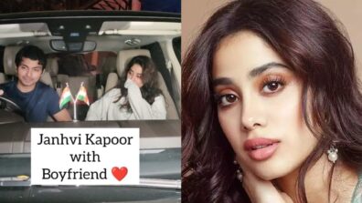 Janhvi Kapoor arrives at cousin Rhea’s dinner party with rumoured BF Shikhar Pahariya