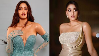 Janhvi Kapoor Goes Girly In Strapless Gowns: See Pics