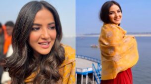 Jasmin Bhasin’s special boating experience in Varanasi