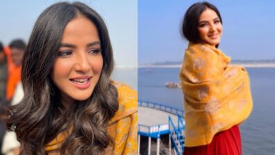 Jasmin Bhasin’s special boating experience in Varanasi