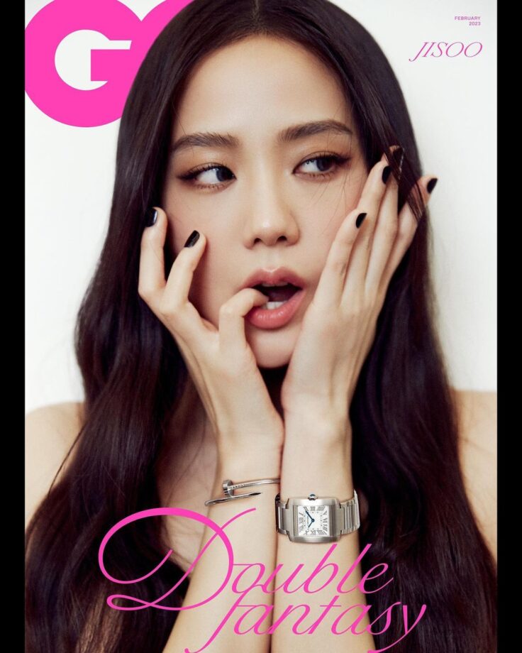 Jisoo Shines Bright Like a Diamond in Glamorous Cartier Tank Campaign for GQ Korea 761430