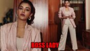 Kajal Aggarwal Looks Breathtaking Classy In Pink Blazer, Gives Boss Lady Vibes