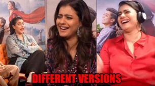 Kajol treats fans with different versions of her laughter, watch funny video