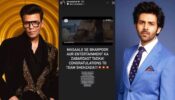 Karan Johar patches up with Kartik Aaryan, congratulates him for ‘Shehzada’