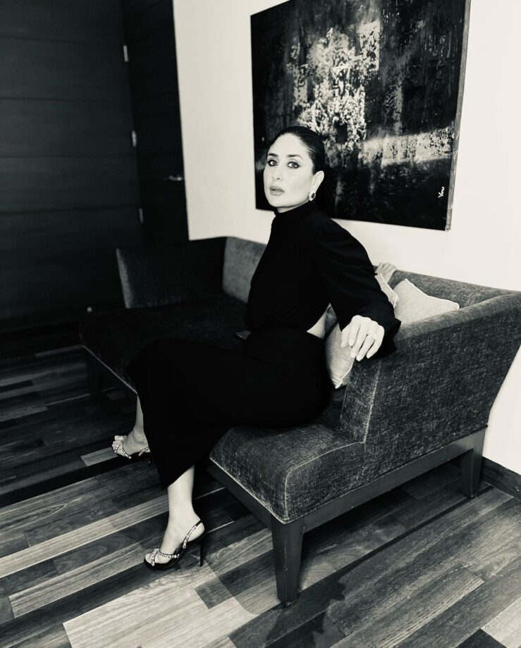 Kareena Kapoor Khan Spreads Monochrome Magic In All-Black Backless Attire 761126