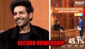 Kartik Aryan in Aap Ki Adalat garners 45.1% market share 761903