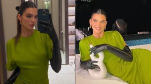 Kendall Jenner Is Obsessed Over Mirror Selfies; Sipping Tequila