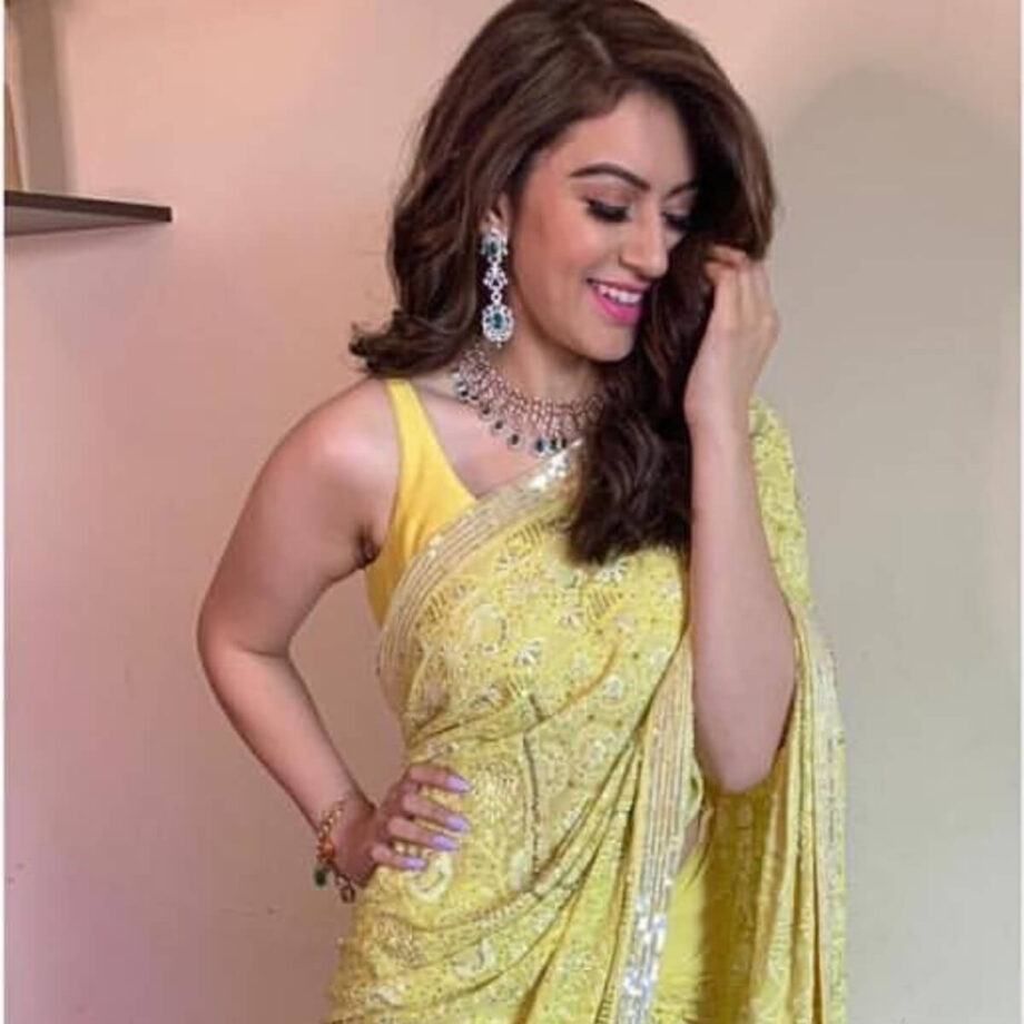 Kiara Advani, Hansika Motwani, And Trisha Krishnan's 'Ethnic Beauty' In Yellow Hue Regal Sarees 755720