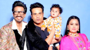 Krushna Abhishek’s Twinning Expression With Bharti And Haarsh’s Son Gola; Check Out