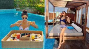 Krystal D’Souza In Bikini On Beach; See Pics