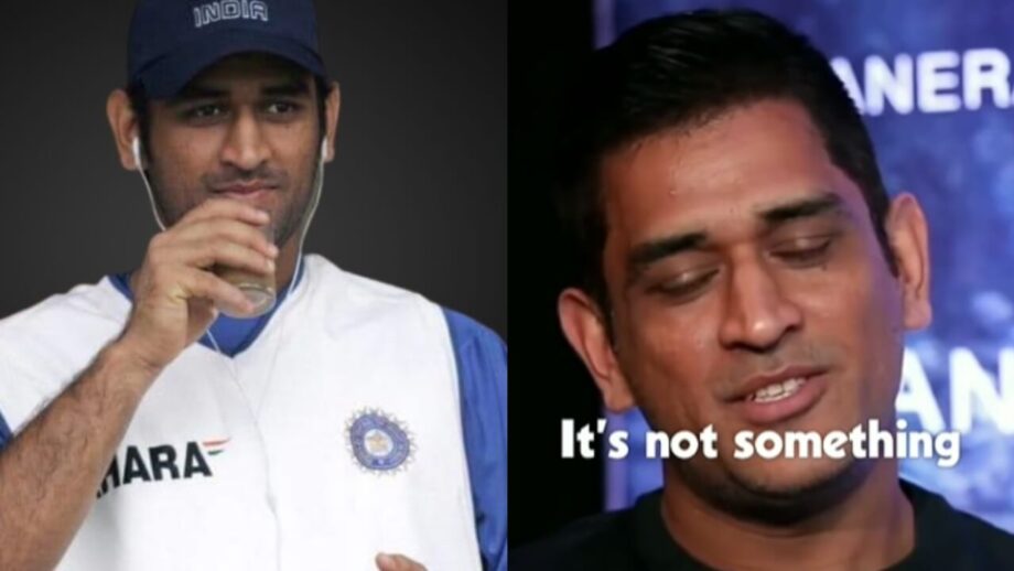 M.S. Dhoni has a Desi craving for tea that he can't say no to! 755280