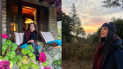 Malavika Mohanan Enjoys Her Beautiful New Year First Day In Uttarakhand