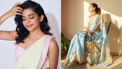 Mithila Palkar Making It Hot With Her Desi Vibes In Saree Fluanting Midriff