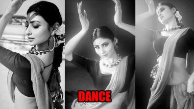 Mouni Roy dons retro look, dances gracefully on song ‘Bhor Bhaye Panghat Pe’