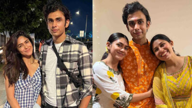 Mrunal Thakur Wishes Happy Birthday To Her “Best Broski” Dhaval Thakur