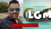 MS Dhoni turns producer, announces Tamil debut film Let’s Get Married