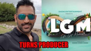 MS Dhoni turns producer, announces Tamil debut film Let’s Get Married