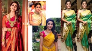 Nayanthara To Krithi Shetty: Learn To Slay In Kanjivaram Silk Sarees