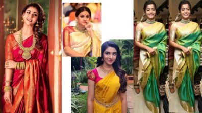 Nayanthara To Krithi Shetty: Learn To Slay In Kanjivaram Silk Sarees