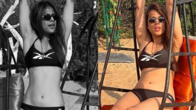 Nia Sharma tosses life hurdles on beach in sassy bikini armour