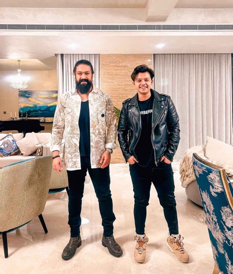 Nice meeting u Rocky bhaiii…: Riyaz Aly meets KGF star Yash, see viral photo 755762