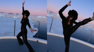 Nina Dobrev’s new year settles in Antarctica, see pics