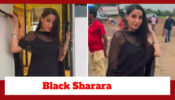 Nora Fatehi Looks Terrific In This Black Sharara Style; Check Here