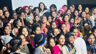 Nushrratt Bharuccha spends Republic Day with underprivileged kids, check out