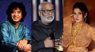 Padma Awards 2023: Raveena Tandon and MM Keeravani honoured with Padma Shri, Zakir Hussain gets Padma Vibhushan