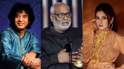 Padma Awards 2023: Raveena Tandon and MM Keeravani honoured with Padma Shri, Zakir Hussain gets Padma Vibhushan