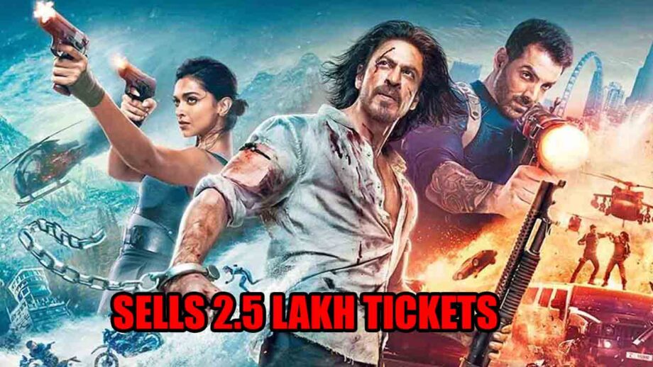 Pathaan’s advance booking: Shah Rukh Khan starrer film sells 2.5 lakh tickets 760215