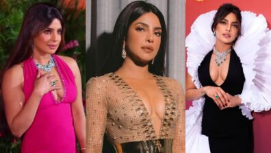 Plunging necklines are Priyanka Chopra’s go-to staples