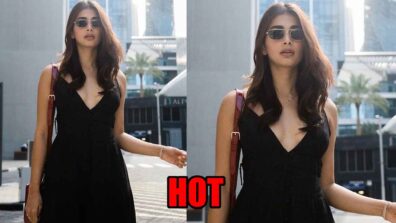 Pooja Hegde’s dark and sensuous all-black gown is burning hot