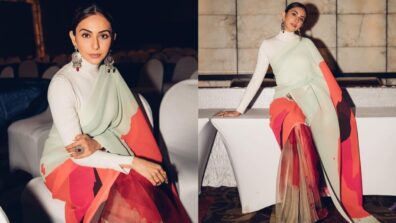 Rakul Preet Singh exudes elegance and power in the latest saree look