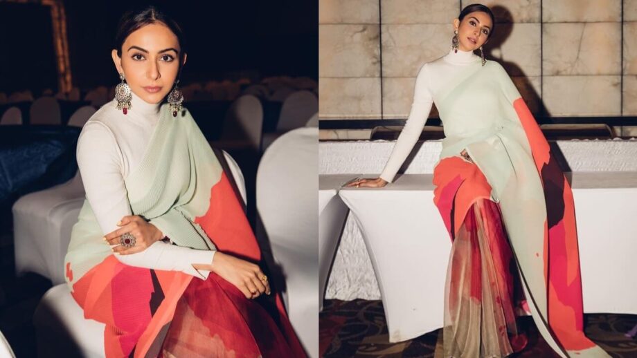 Rakul Preet Singh exudes elegance and power in the latest saree look 763571