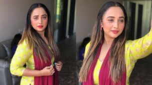 Rani Chatterjee Wishes Lohri In Yellow And Maroon Salwar Suit; See Pics