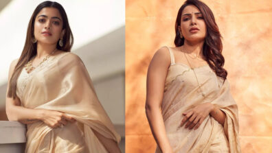 Rashmika Mandanna Or Samantha Ruth Prabhu In Ethnic Drapes