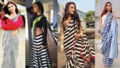 Rubina Dilaik, Surbhi Jyoti, And Others Are A Captivating Beauty Embracing The Zebra Print Striped Saree