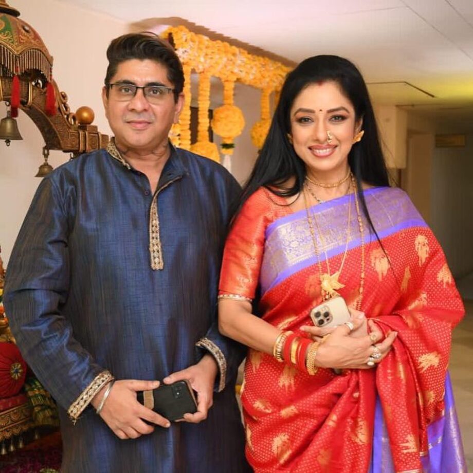 Rupali Ganguly Becomes 'Marathi Mulgi' For Rushad and Ketaki's Wedding 754421