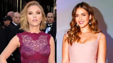 Scarlett Johansson, Jessica Alba, And Others’ Dreamy Vibes In Beautiful Long-Netted Gowns