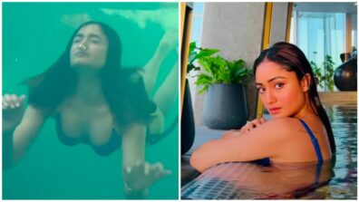 Tridha Choudhury Shows Her Swimming Skills In Blue Bikini Outfit; Watch!