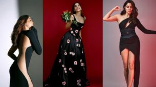 Sharvari Wagh Teaches To Soar Hotness In Black Gowns; See Pics
